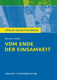 Cover Vom Ende der Einsamkeit. Königs Erläuterungen.