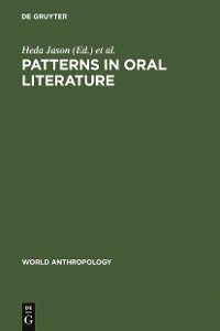 Cover Patterns in Oral Literature