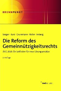 Cover Die Reform des Gemeinnützigkeitsrechts