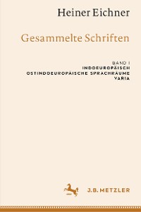 Cover Heiner Eichner: Gesammelte Schriften