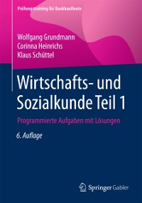 Cover Wirtschafts- und Sozialkunde Teil 1