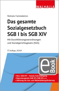 Cover Das gesamte Sozialgesetzbuch SGB I bis SGB XIV