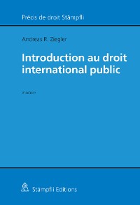 Cover Introduction au droit international public