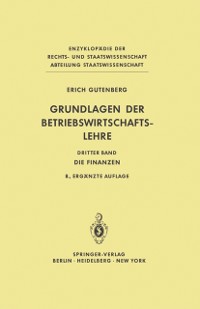 Cover Grundlagen der Betriebswirtschaftslehre