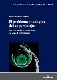 Cover El problema ontologico de los personajes
