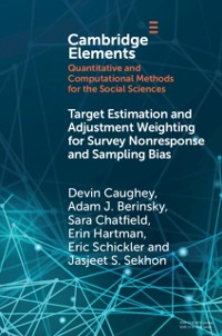 Cover Target Estimation and Adjustment Weighting for Survey Nonresponse and Sampling Bias