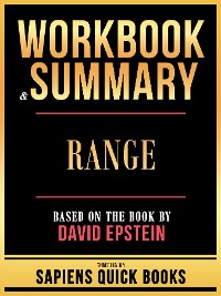 Cover Workbook & Summary - Range - Based On The Book By David Epstein