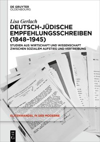 Cover Deutsch-jüdische Empfehlungsschreiben (1848–1945)