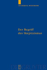 Cover Der Begriff des Skeptizismus