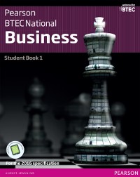 Cover BTEC Nationals Business Student Book 1 Library Edition