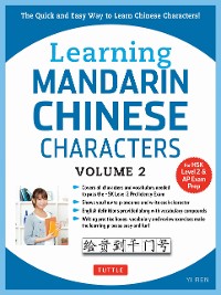 Cover Learning Mandarin Chinese Characters Volume 2