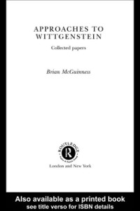 Cover Approaches to Wittgenstein