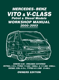 Cover Mercedes - Benz Vito & V-Class Petrol & Diesel Models