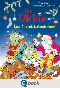 Cover Die Olchis. Das Adventskalenderbuch