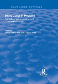 Cover Ethics Codes in Medicine