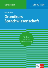 Cover Uni-Wissen Grundkurs Sprachwissenschaft