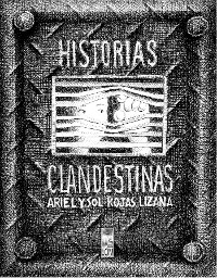 Cover Historias clandestinas
