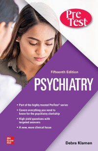 Cover Psychiatry PreTest Self-Assessment And Review, 15th Edition