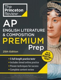 Cover Princeton Review AP English Literature & Composition Premium Prep, 25th Edition