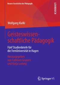 Cover Geisteswissenschaftliche Pädagogik