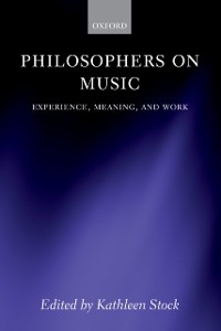 Cover Philosophers on Music