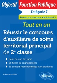 Cover Réussir le concours d''auxiliaire de soins territorial principal de 2e classe