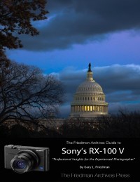 Cover Friedman Archives Guide to Sony's Rx-100 V