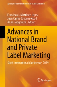 Cover Advances in National Brand and Private Label Marketing