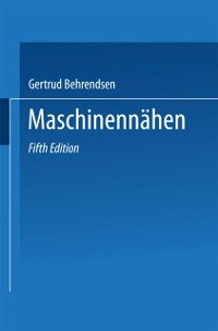 Cover Maschinennähen