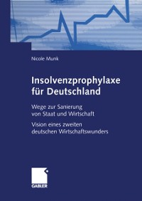 Cover Insolvenzprophylaxe für Deutschland