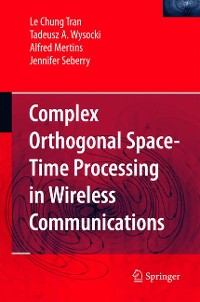 Cover Complex Orthogonal Space-Time Processing in Wireless Communications