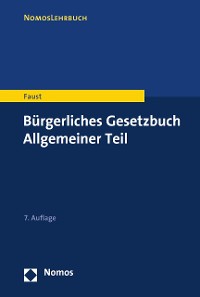 Cover Bürgerliches Gesetzbuch Allgemeiner Teil