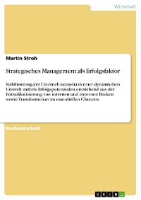 Cover Strategisches Management als Erfolgsfaktor