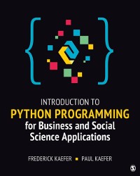 Cover Introduction to Python Programming for Business and Social Science Applications