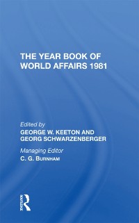 Cover The Year Book Of World Affairs, 1981