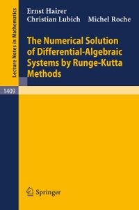 Cover Numerical Solution of Differential-Algebraic Systems by Runge-Kutta Methods