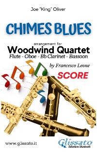 Cover Woodwind Quartet sheet music: Chimes Blues (score)