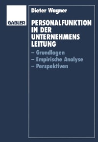 Cover Personalfunktion in der Unternehmensleitung