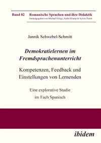 Cover Demokratielernen im Fremdsprachenunterricht: Feed-back und Einstellungen von Lernenden.Kompetenzen