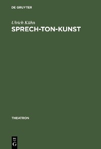 Cover Sprech-Ton-Kunst