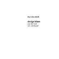 Cover design leben