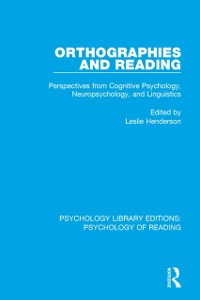 Cover Orthographies and Reading