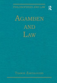 Cover Agamben and Law