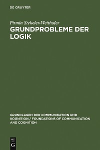 Cover Grundprobleme der Logik