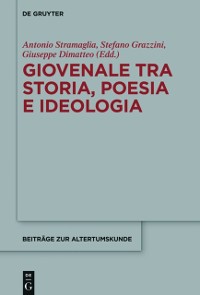 Cover Giovenale tra storia, poesia e ideologia