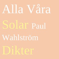 Cover Alla Våra Solar