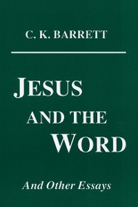 Cover Jesus and the Word