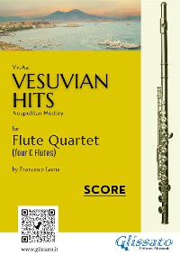 Cover (Score) Vesuvian Hits for Flute Quartet