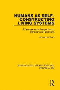 Cover Humans as Self-Constructing Living Systems