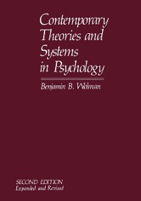 Cover Contemporary Theories and Systems in Psychology